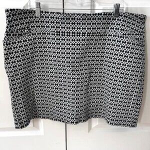 Attyre Skorts Women’s 20W Navy Blue White Plus Size Active Wear Athleisure